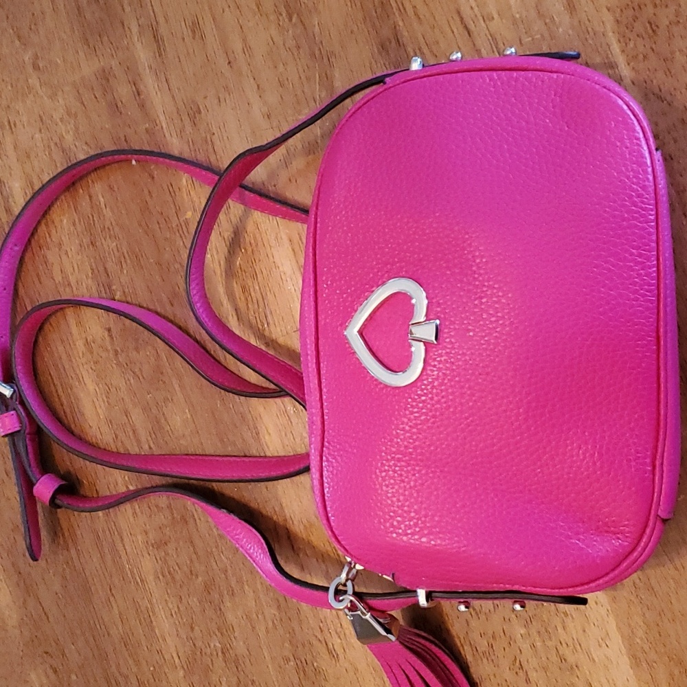 Kate Spade Hot Pink Kourtney Camera Crossbody Bag like new
